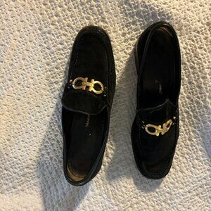 #loafers #ferragamo #vintage just a little dirty with actual dirt